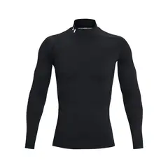 UNDER ARMOUR - Primera Capa Superior Hombre Heatgear Mock Negro