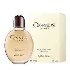 CALVIN KLEIN - Obsession Eau De Toilette Spray para Hombres 75ml