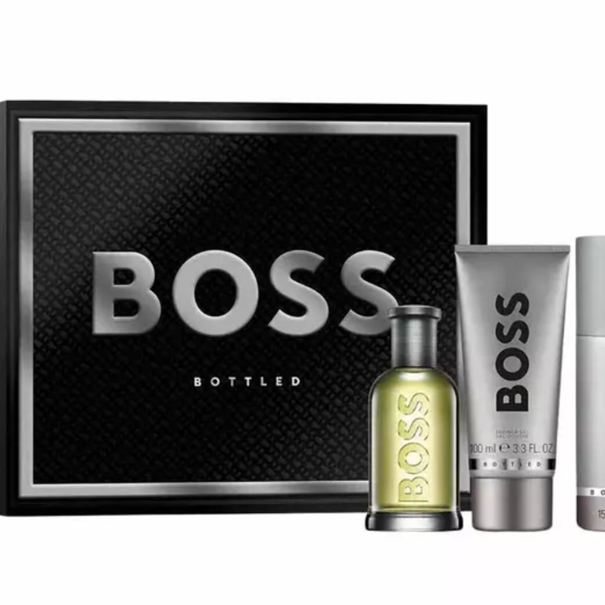 HUGO BOSS - Hugo Boss HUGO Man 3 piezas de regalo para hombres 125ml EDT + 75ml Deo + 50ml de gel de ducha