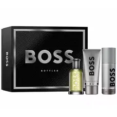 HUGO BOSS - HUGO Man 3 piezas de regalo para hombres 125ml EDT + 75ml Deo + 50ml de gel de ducha