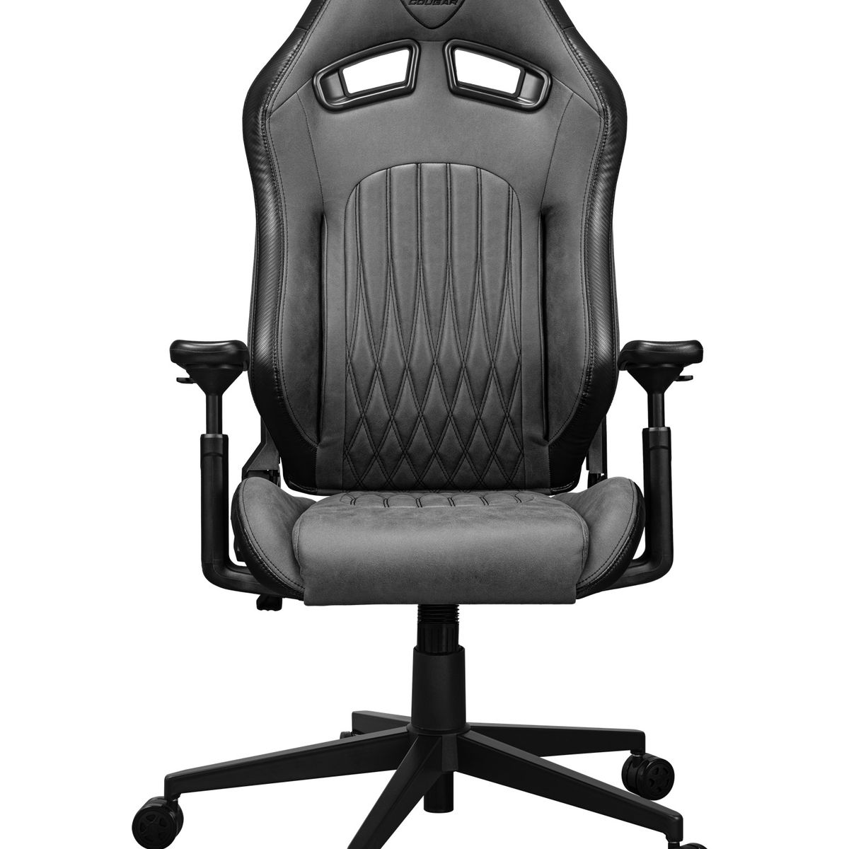 COUGAR - Silla Profesional Cougar Explore Royal JET GRAY F apoyabrazos 3D