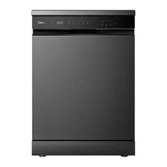 MIDEA - Lavavajillas 15 Sets Negro