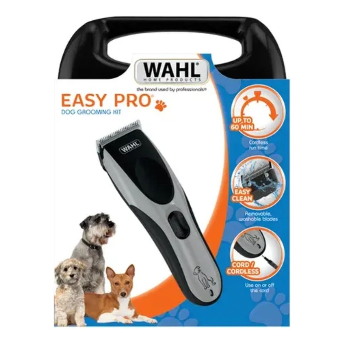 WALH - Cortapelo inalámbrica Mascotas Wahl Easy Pro+ Pet Clipper