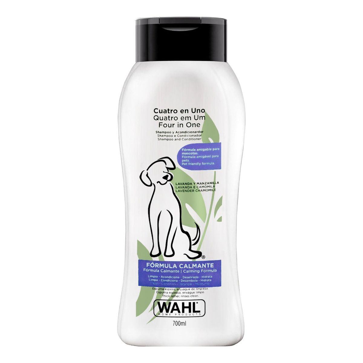 WALH - Shampoo calmante para perros 4 en 1 Wahl Pet