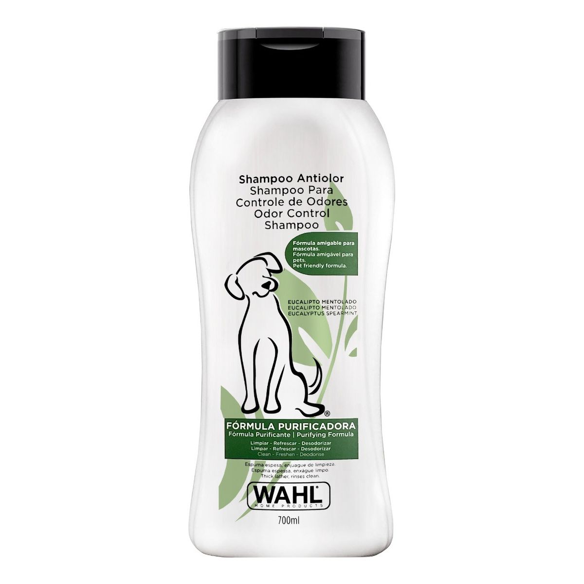 WALH - Shampoo purificante para perros control de olor Wahl Pet