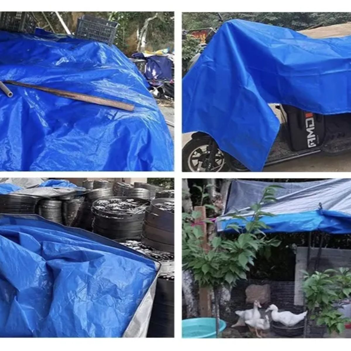 GENERICO - LONA CARPA MULTIUSO IMPERMEABLE  3X4 MTS