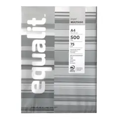 EQUALIT - Resma Papel Fotocopia CARTA 75gr.