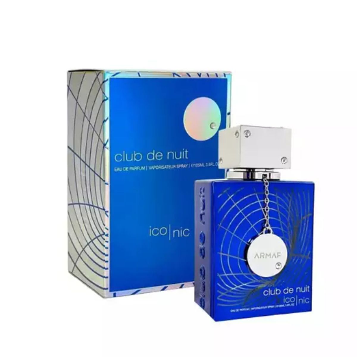 ARMAF - Armaf Club De Nuit Blue Eau De Parfum Spray icónico para hombres 105 ml