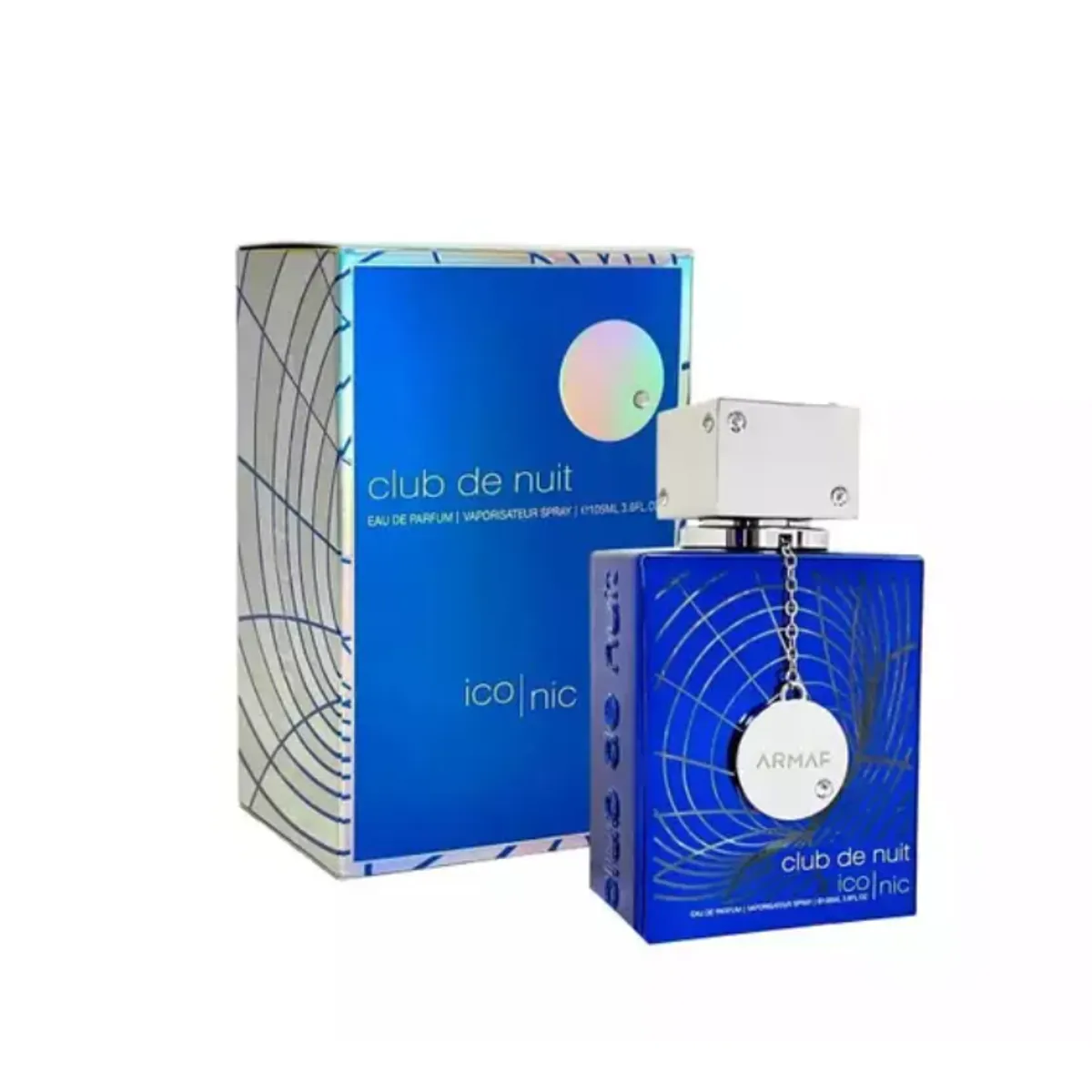 ARMAF - Armaf Club De Nuit Blue Eau De Parfum Spray icónico para hombres 105 ml
