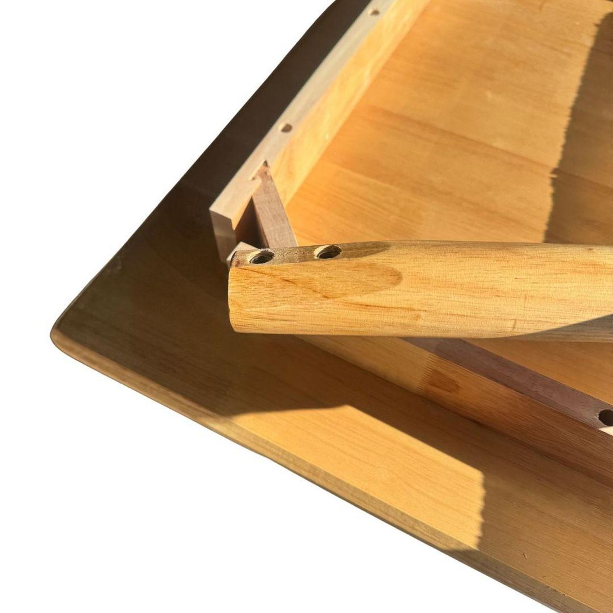 PANDALINO - Mesa Rectangular Cosmo 160x80 cm - Madera Natural