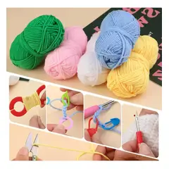 EVERSO - Set Completo Crochet Para Tejer Con Estuches Accesorios