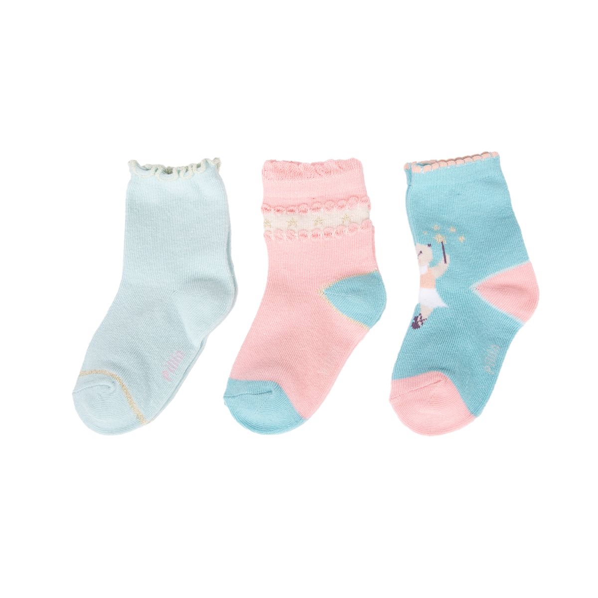PILLIN - Calcetines  Multicolor Niña Pillin PAD112-26SUR