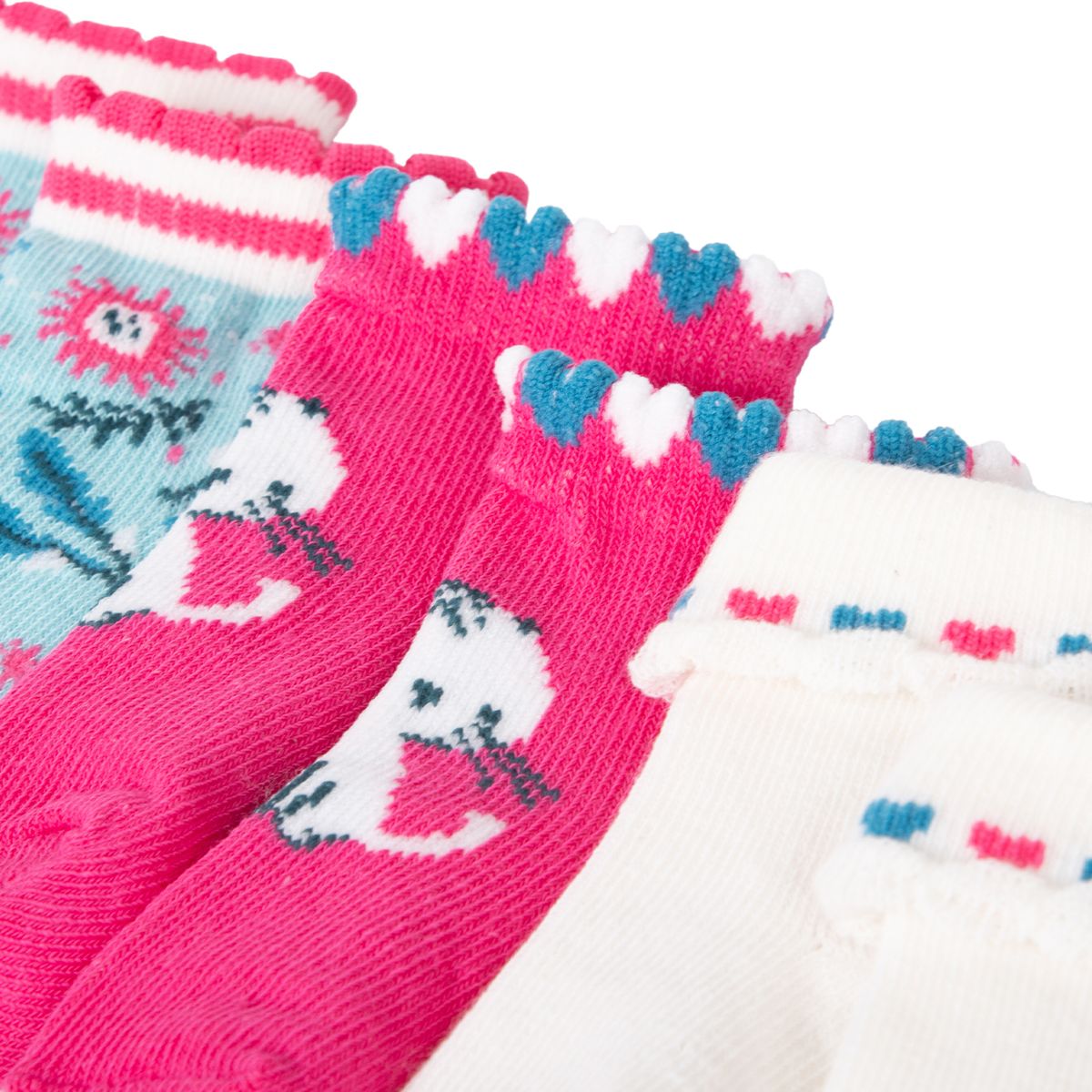 PILLIN - Calcetines  Multicolor Niña Pillin PAD110-26SUR