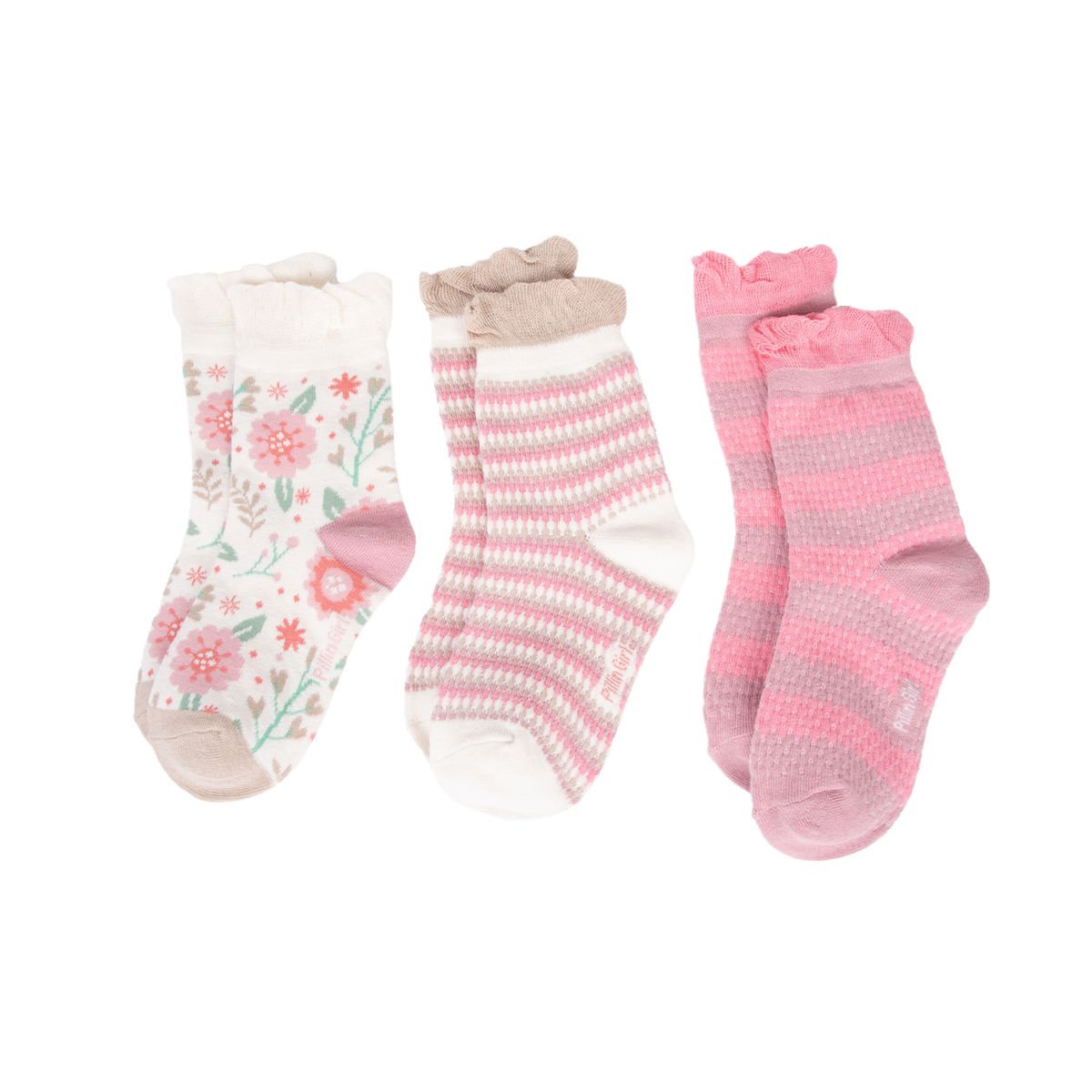 PILLIN - Calcetines  Multicolor Niña Pillin PAD127-26SUR