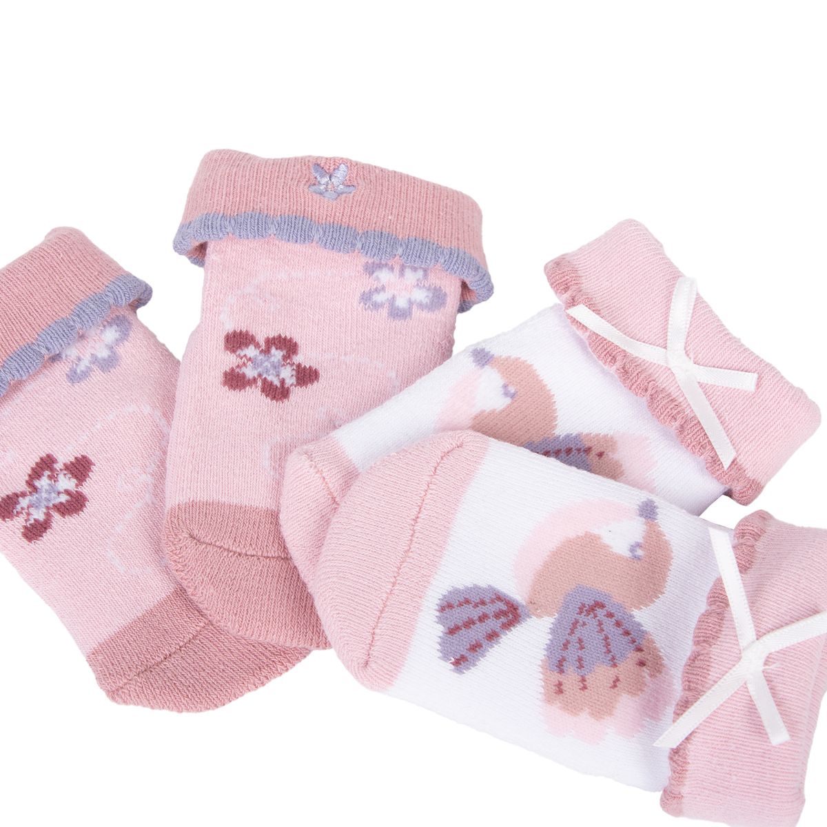 PILLIN - Calcetines  Multicolor Niña Pillin PAD104-26SUR