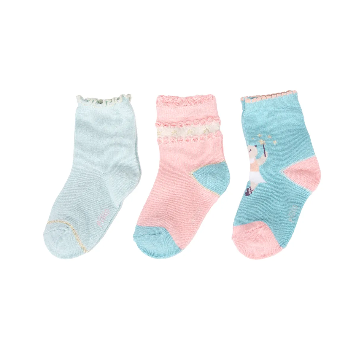 PILLIN - Calcetines  Multicolor Niña Pillin PAD112-26SUR