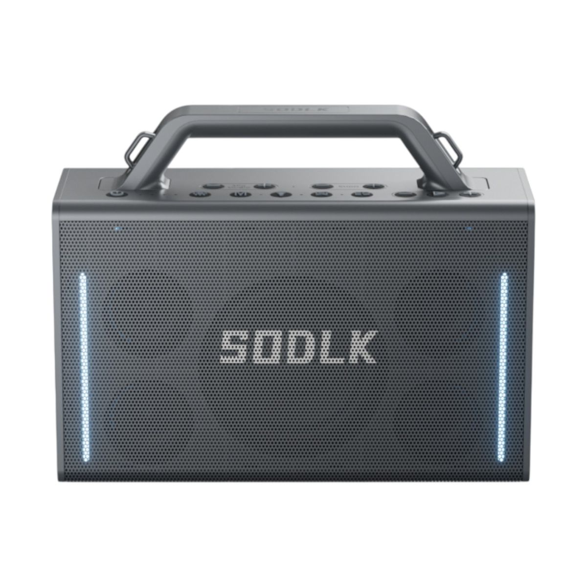 CASTLETEC - Parlante Altavoz Bluetooth 5.3 Karaoke 2Mic 200W 20000mAh IPX5 TWS SODLK S1116