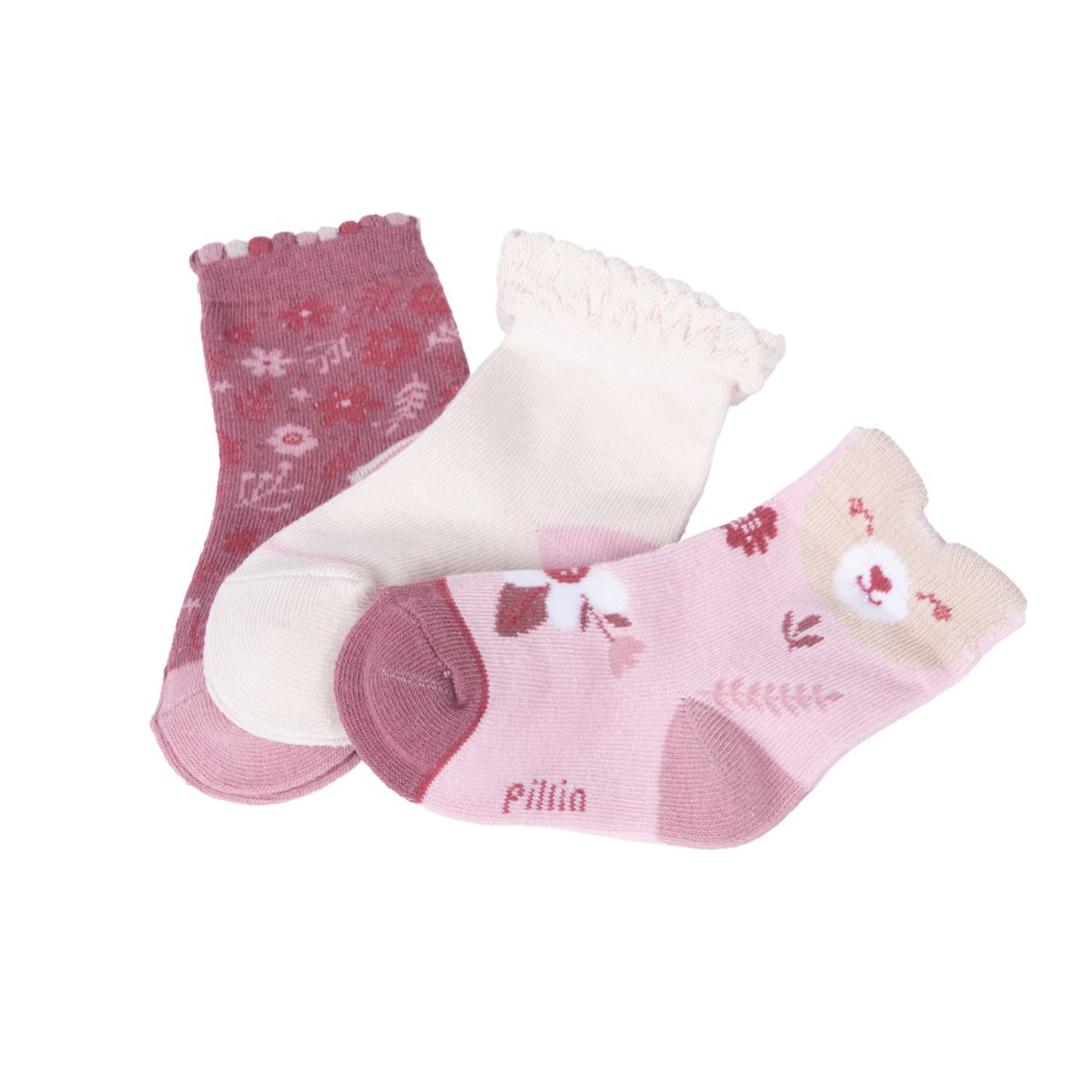 PILLIN - Calcetines  Multicolor Niña Pillin PAD111-26SUR