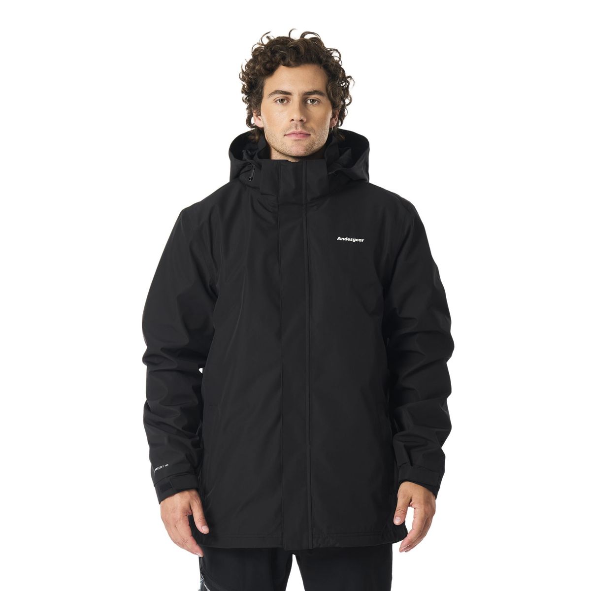 ANDESGEAR - Chaqueta Hombre Cochamo Negro Andesgear