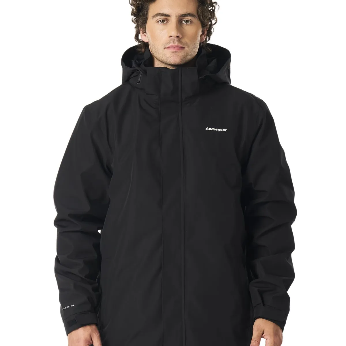ANDESGEAR - Chaqueta Hombre Cochamo Negro Andesgear