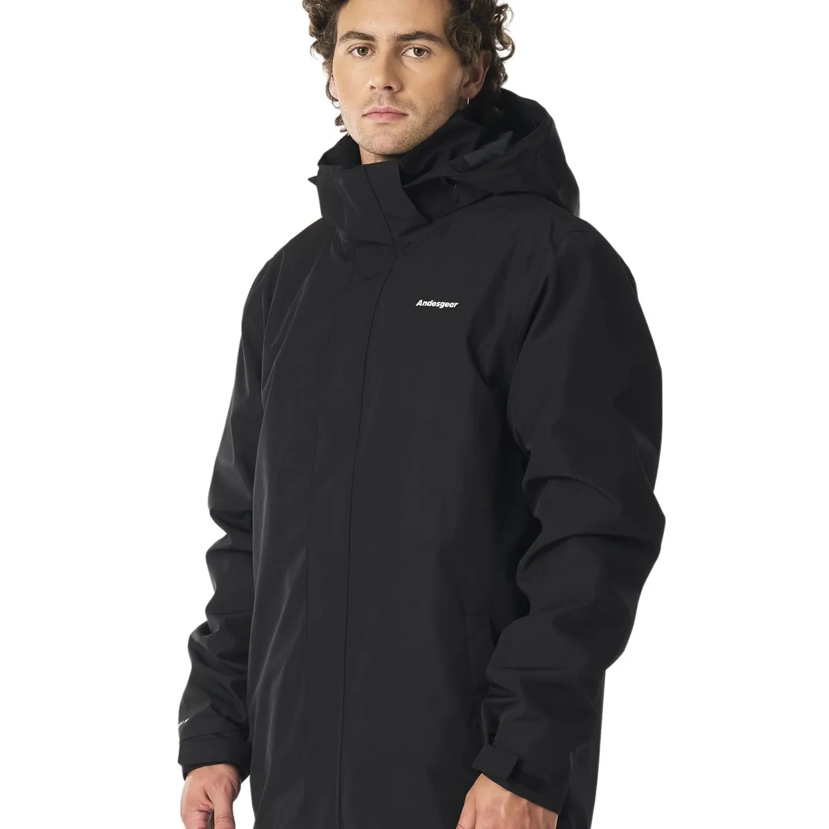 ANDESGEAR - Chaqueta Hombre Cochamo Negro Andesgear