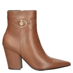 LUZ DA LUA - Botín Vaquero Mujer Marrón claro