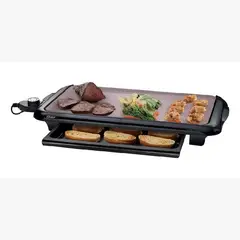OSTER - Parrilla Electrica Bioceramic Nuevo Asador Electrico Negro