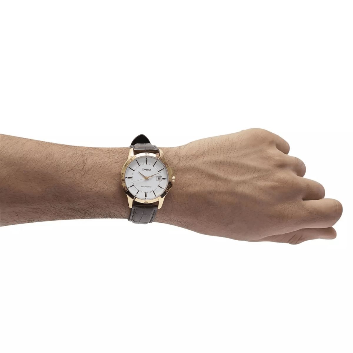 CASIO - RELOJ CASIO MTP-V004GL-7AUDF DORADO