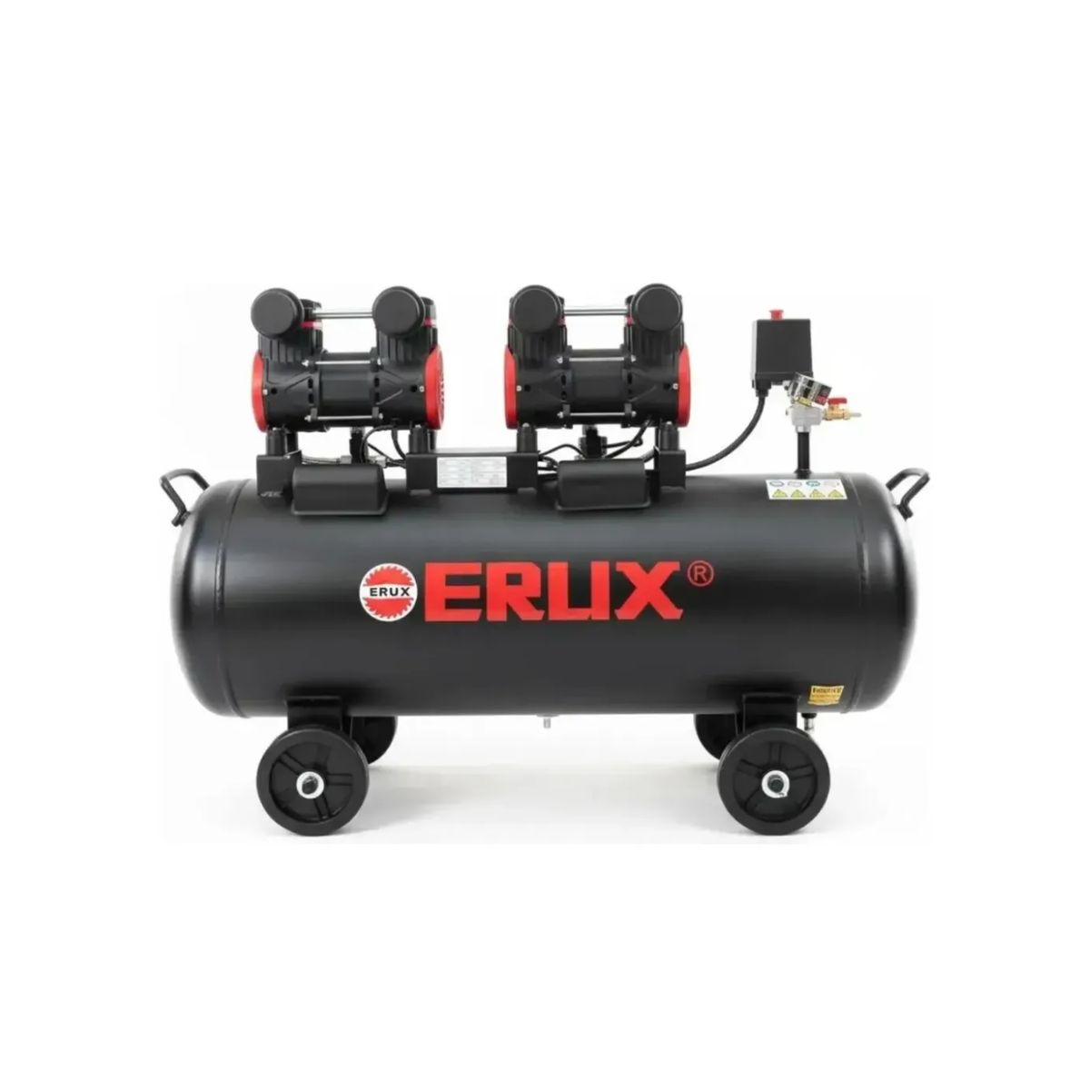 GENERICO - Compresor Aire 100l Silencioso Oil Free 1600w Libre Aceite