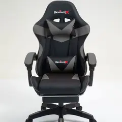GENERICO - SILLAS GAMER CON MASAJEADOR Y REPOSA PIES RECLINABLES