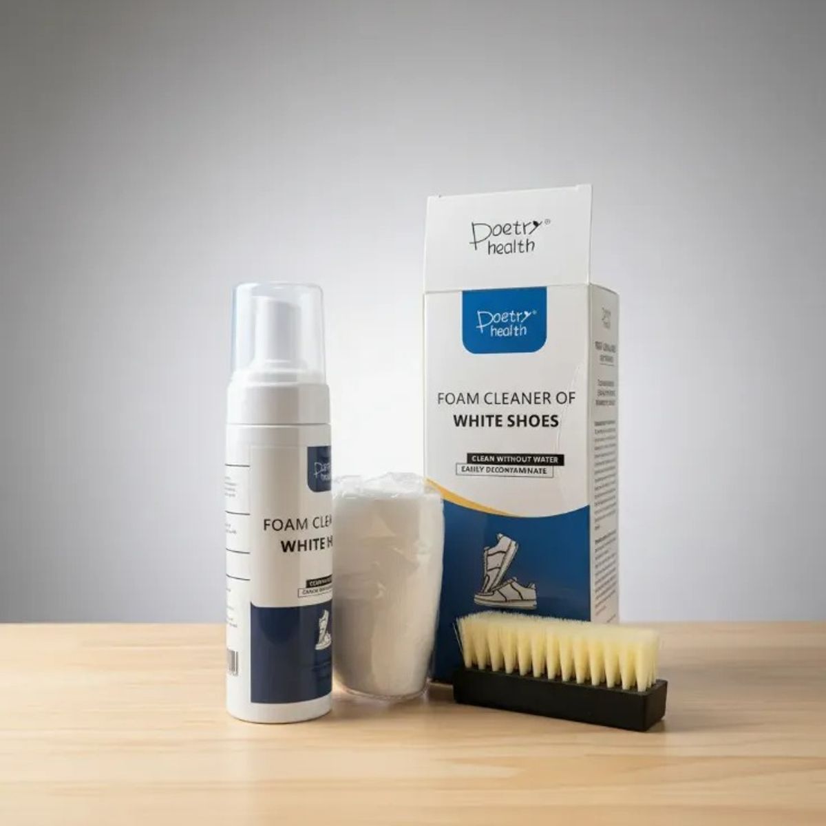 GENERICO - Kit De Limpieza Zapatillas Espuma Limpiadora Blanqueador