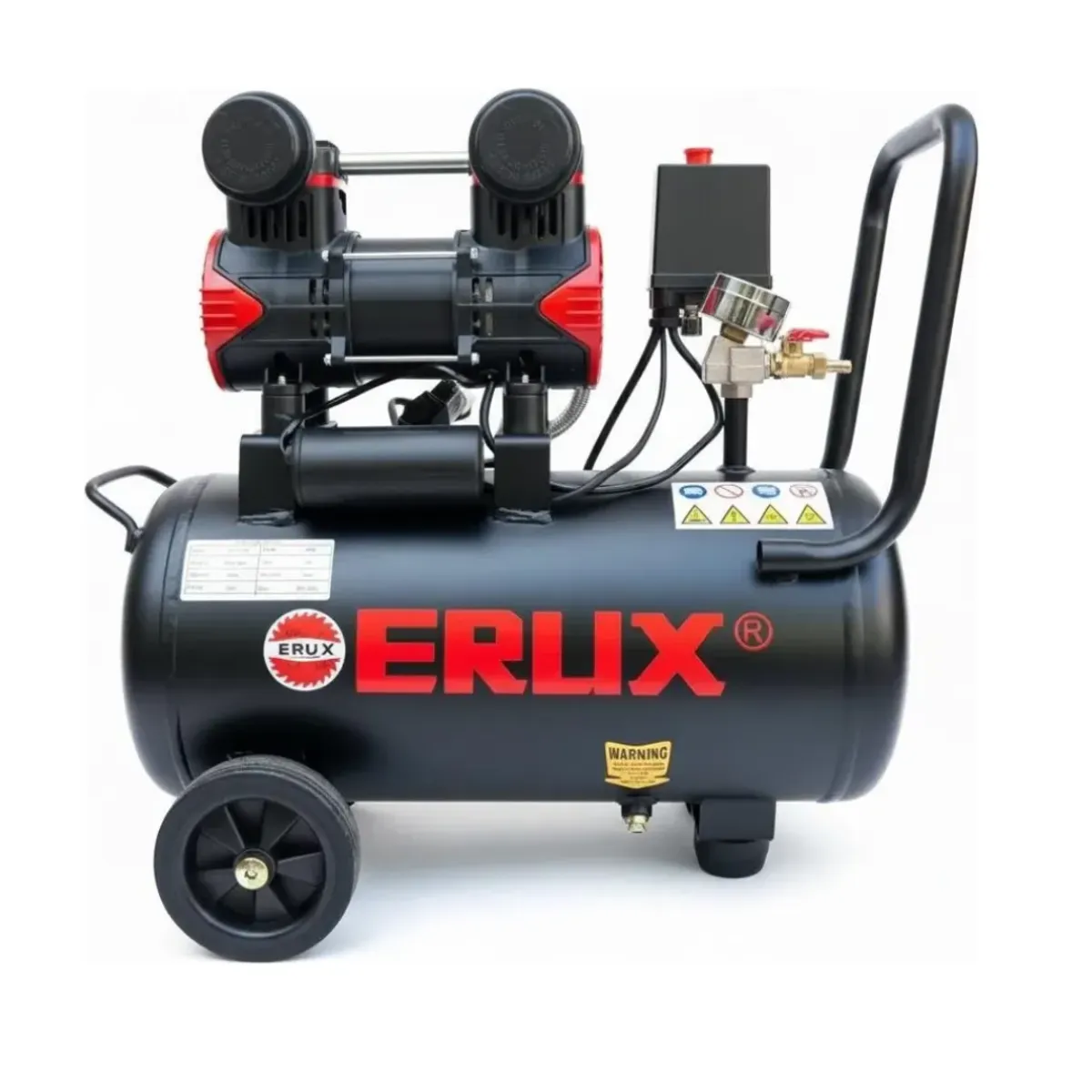 GENERICO - Compresor De Aire 24l 600w Silenciosomotor Oil Free Erux