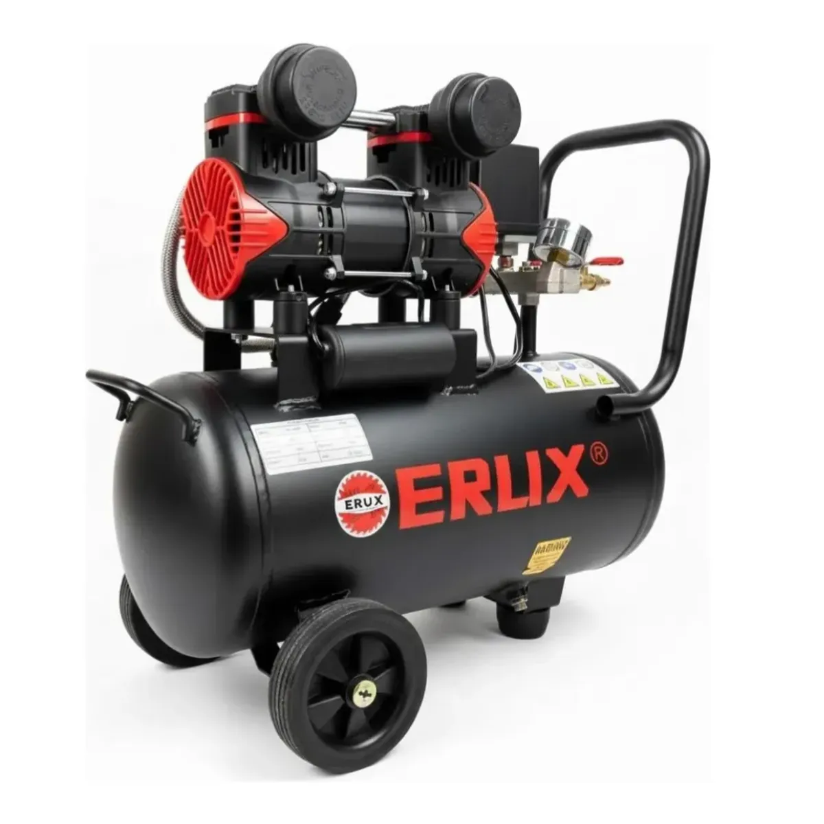GENERICO - Compresor De Aire 24l 600w Silenciosomotor Oil Free Erux