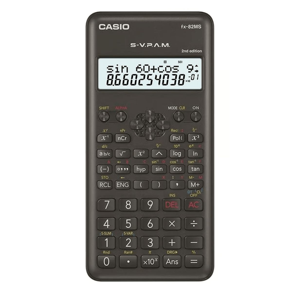 CASIO - CALCULADORA CASIO FX-82MS2-BK