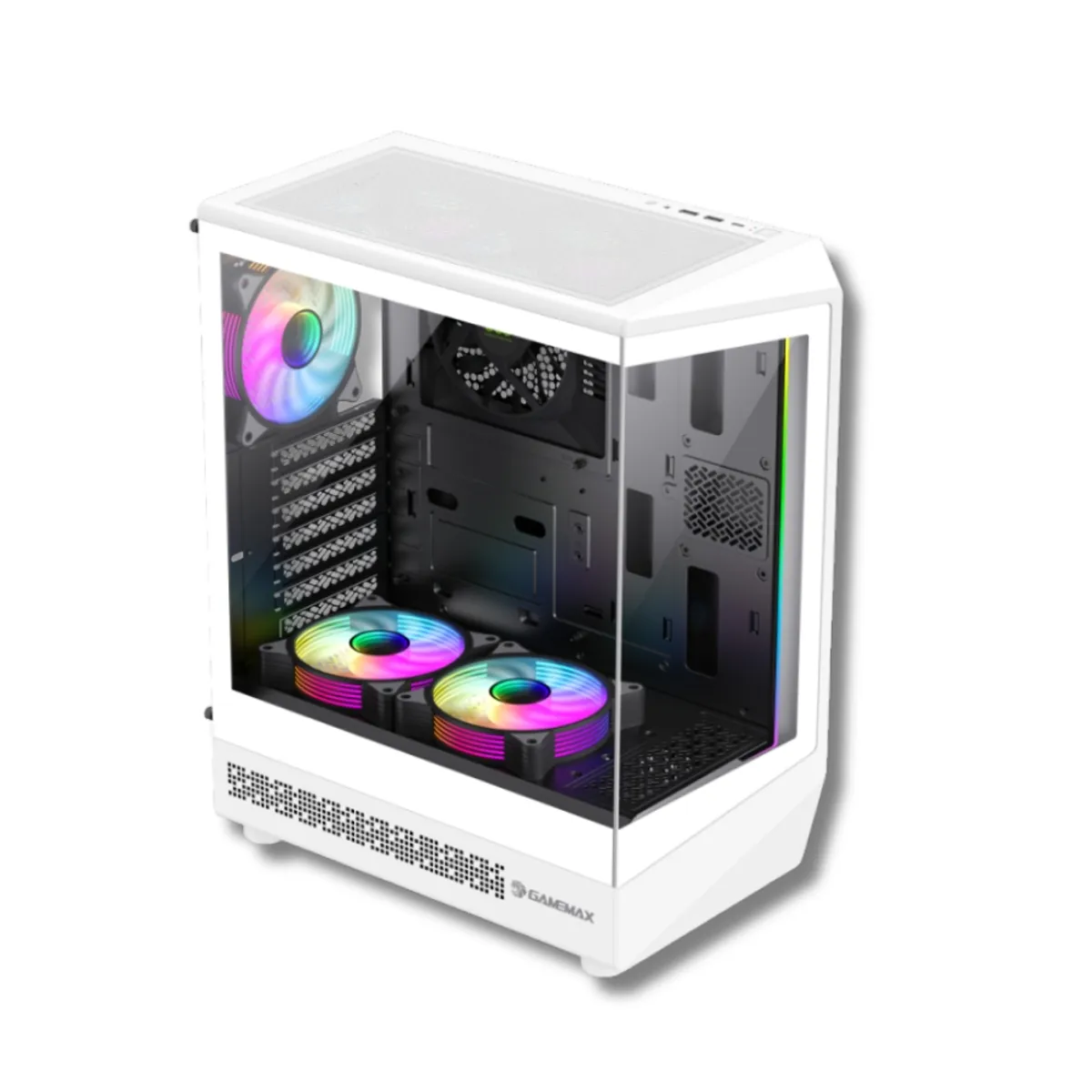 AMD CORP - Pc Gamer AMD 7 5800XT - 16GB - RTX5060TI - 1TB (Parlante + Monitor 24") COC-W