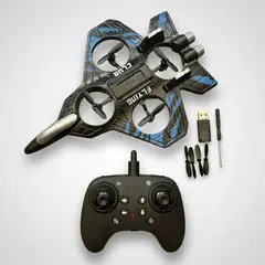 THUNDER - Avión Control Remoto Material EPP 4 Canales 300 m Alcance