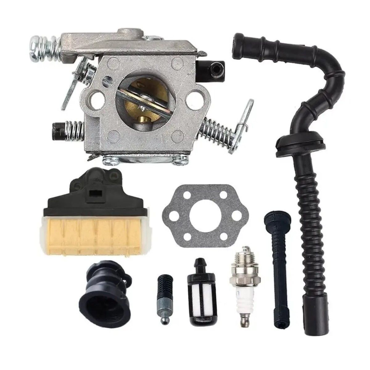 GENERICO - Carburador Más Kit Afinamiento Stihl Ms210 Ms230 Ms250 BELUG