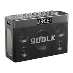 CASTLETEC - Parlante Altavoz Bluetooth 5.3 Karaoke 2 Mic 300W 19800mAh IPX5 TWS SODLK S1127 PLUS