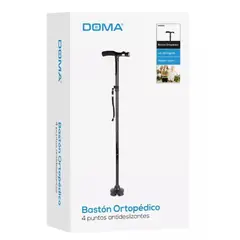 MOVI - Bastón Ortopédico Plegable con Luz LED