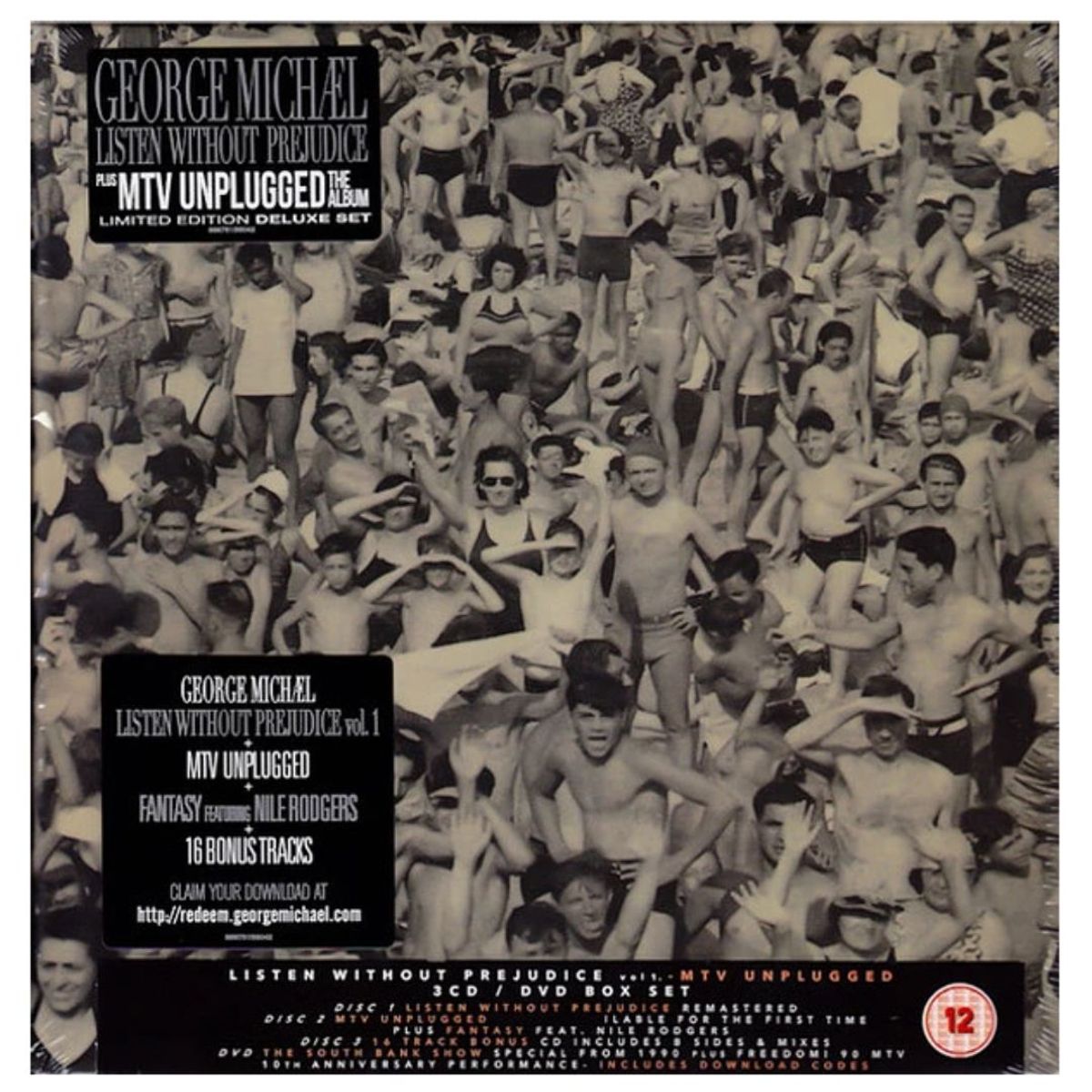 GENERICO - GEORGE MICHAEL - LISTEN WITHOUT PREJUDICE + MTV UNPLUGGED (3CD+DVD) 