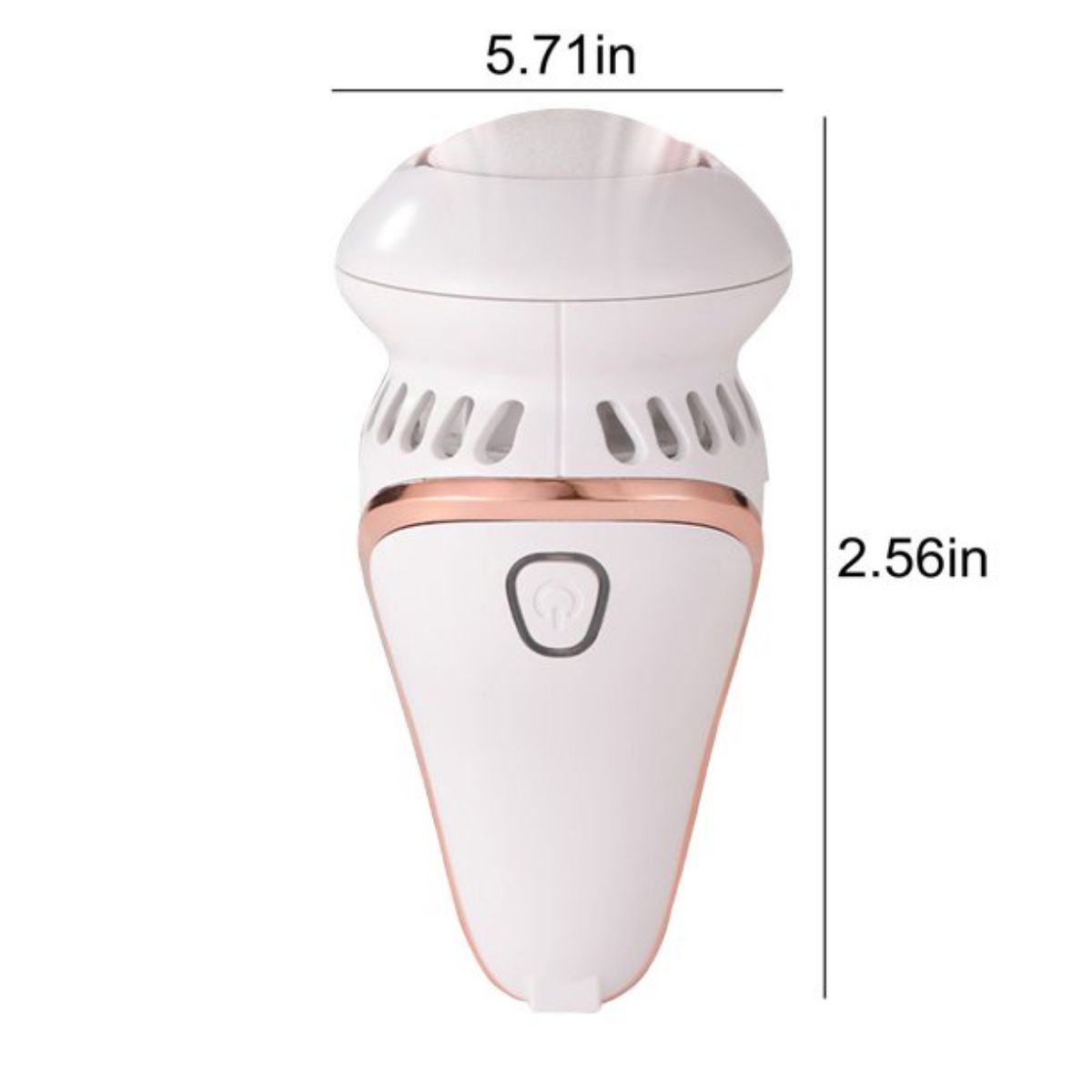 GENERICO - Lima Eléctrica Para Callos Con Succión De Residuos 2 En 1