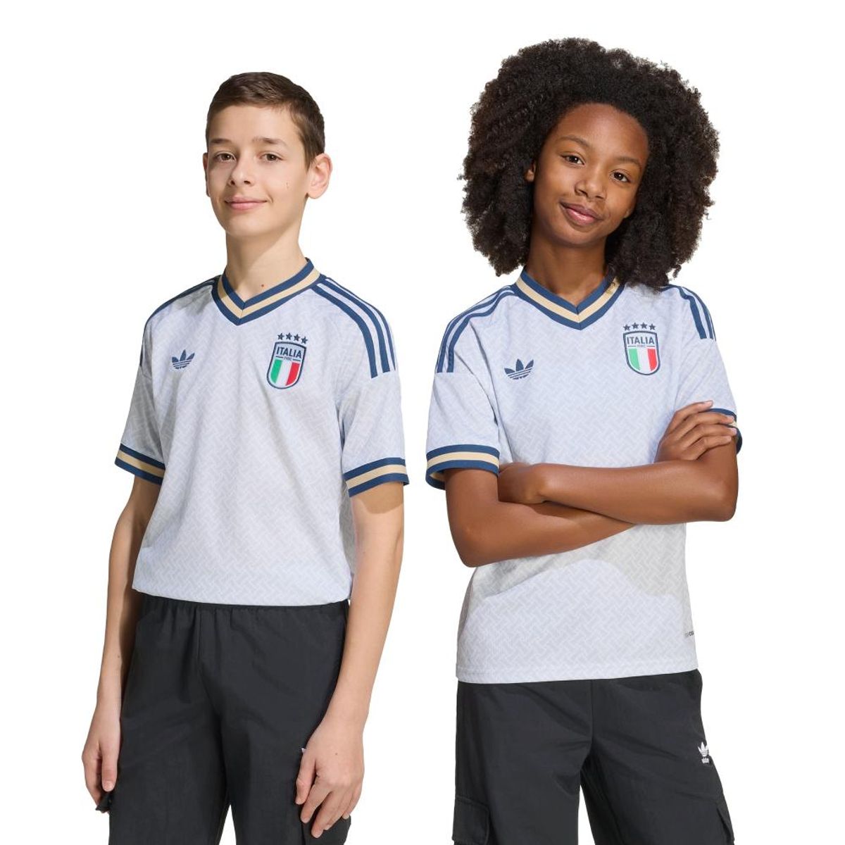 ADIDAS - Camiseta de Fútbol Visitante Italia 26 Niños adidas