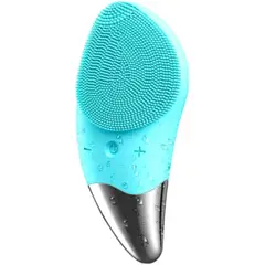 GENERICO - Limpiador Facial Sónico Silicona Cepillo Exfoliante Portátil