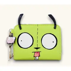 GENERICO - Tarjetero Billetera Gir Invasor Zim Vintage Regalo