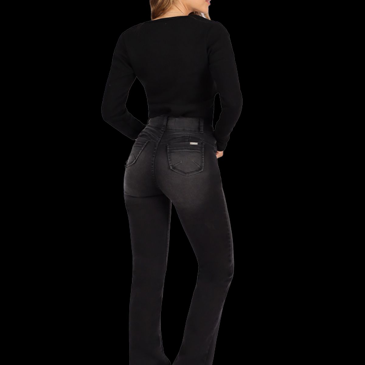 DIVINO JEANS - Jeans Pola III Negro Divino Jeans