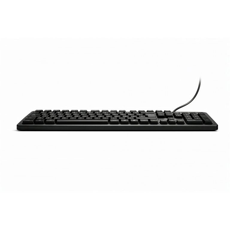 Teclado Basico KB-80 Conector Usb Negro