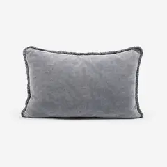 ROSEN - Funda Cojín Velvet Flecos Stone 60X40 cm