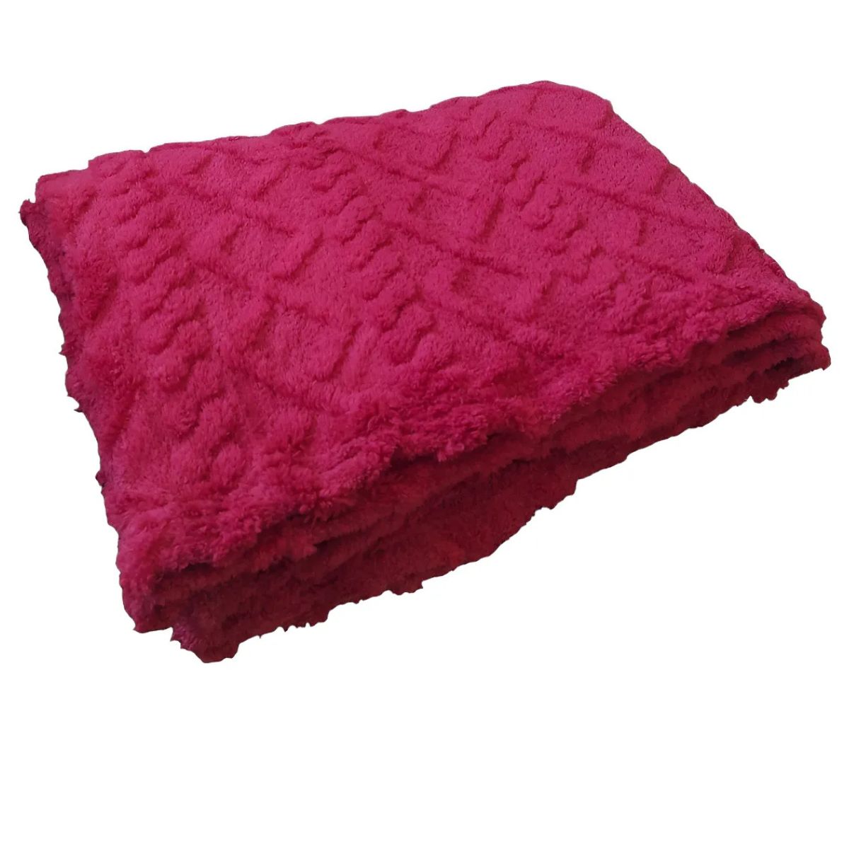 GENERICO - Frazada Polar 2 Plazas  Chiporro Unicolor Cobertor Cama