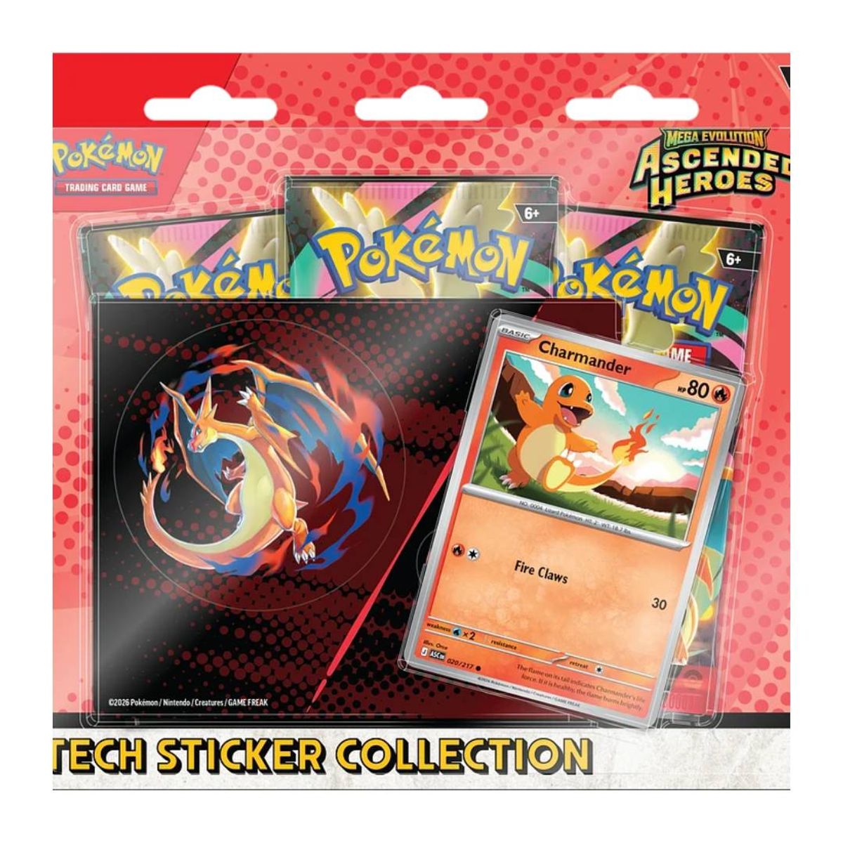 POKEMON - Pokemon: Ascended Heroes, Tech Sticker Collection Español X1