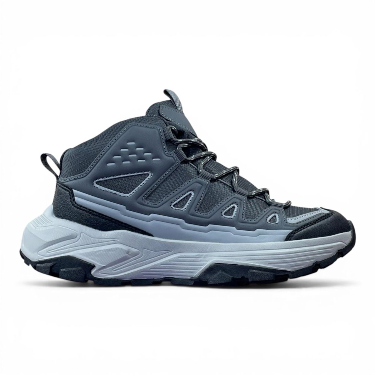 CARBIN - Zapatillas Botín Hombre Trekking Outdoor Antideslizante Cómodas